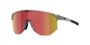 Bliz Hero Solglasögon Transparent Mörkgrå Bruna Röda | XVFSOUD-29