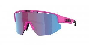 Bliz Matrix Solglasögon Rosa Rosa Blå | ZLNQOTY-20
