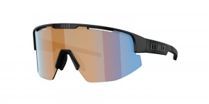 Bliz Matrix Solglasögon Svarta Korall Orange Blå | TLUQKAB-98