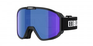 Bliz Rave Jr Ski Goggles Svarta Vita Bruna Blå | NUXHOQZ-58