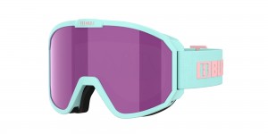 Bliz Rave Ski Goggles Mintgröna Rosa Bruna Rosa | QOHLKRV-18