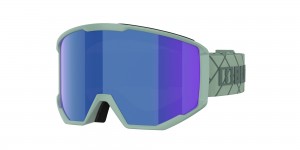 Bliz Spark Ski Goggles Gröna Bruna Blå | VGLUYFM-72